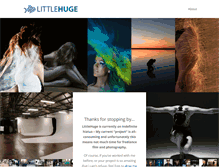 Tablet Screenshot of littlehuge.com